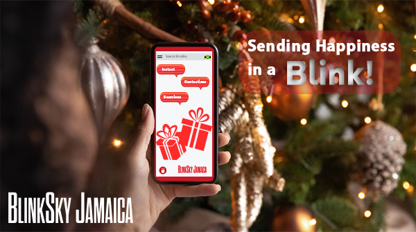 Not able to see your loved ones this holiday season? 👨‍👩‍👧‍👧 <a href="/BlinkSky/">Arie</a>’ s digital gift cards are the perfect contactless gifts that you can present to your friends &amp; family! ….in a Blink! 😉🌟
bit.ly/3b5bflO

#BlinkSky #BlinkSkyJa #JustBlinkIt #DigitalGiftCard #Cashless