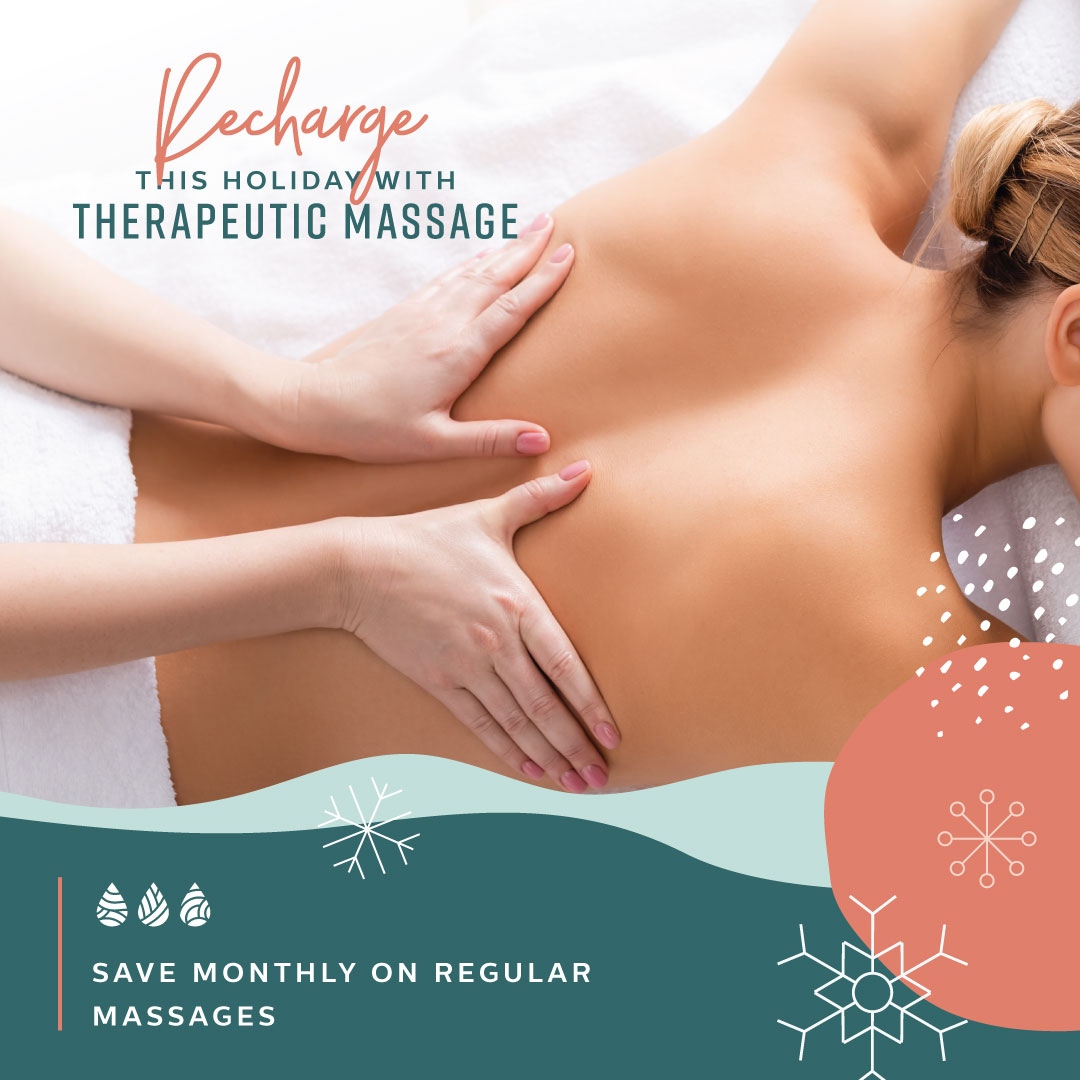 ElementsNeedham's tweet image. Recharge this holiday season holistically with therapeutic massage therapy from your Elements Massage® Needham!