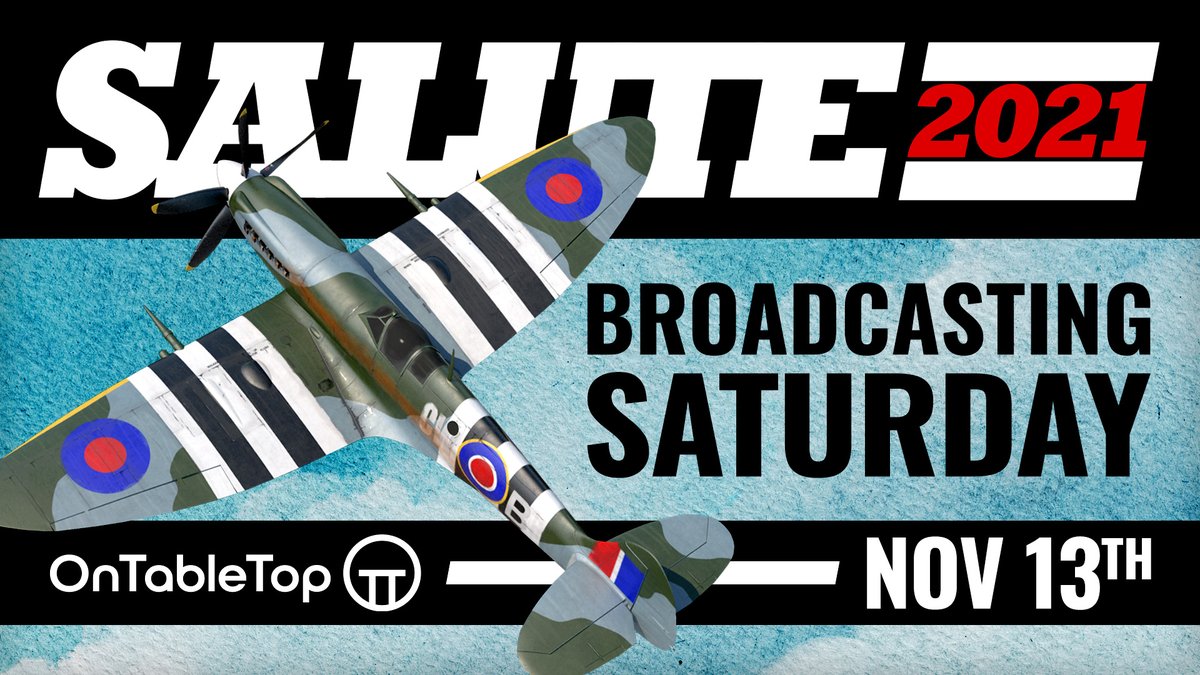 ontabletop's tweet image. The #OnTableTop team are going to be at #Salute #Salute2021 this Saturday covering the event! Tell us which companies and participation games YOU want us to check out and join us for a day of awesomeness tomorrow! ow.ly/tZEi50GM5v3