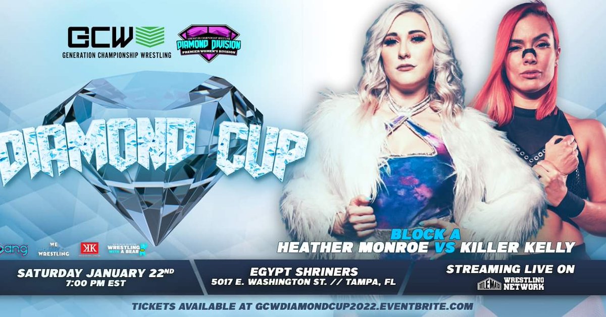 MilfyZoomedInXX's tweet photo. Blocks A & B of the @GCWWrestlingPro #DiamondCup 💎 have been set!
Winner of Each Match moves on to The Semifinals later in the night, winner of that moves on to the Finals even later in the evening.
#womenswrestlingmatters
Tickets:
https://t.co/ZsWdtCJduU
PPV: @TitleMatchWN https://t.co/7NkftbqScu