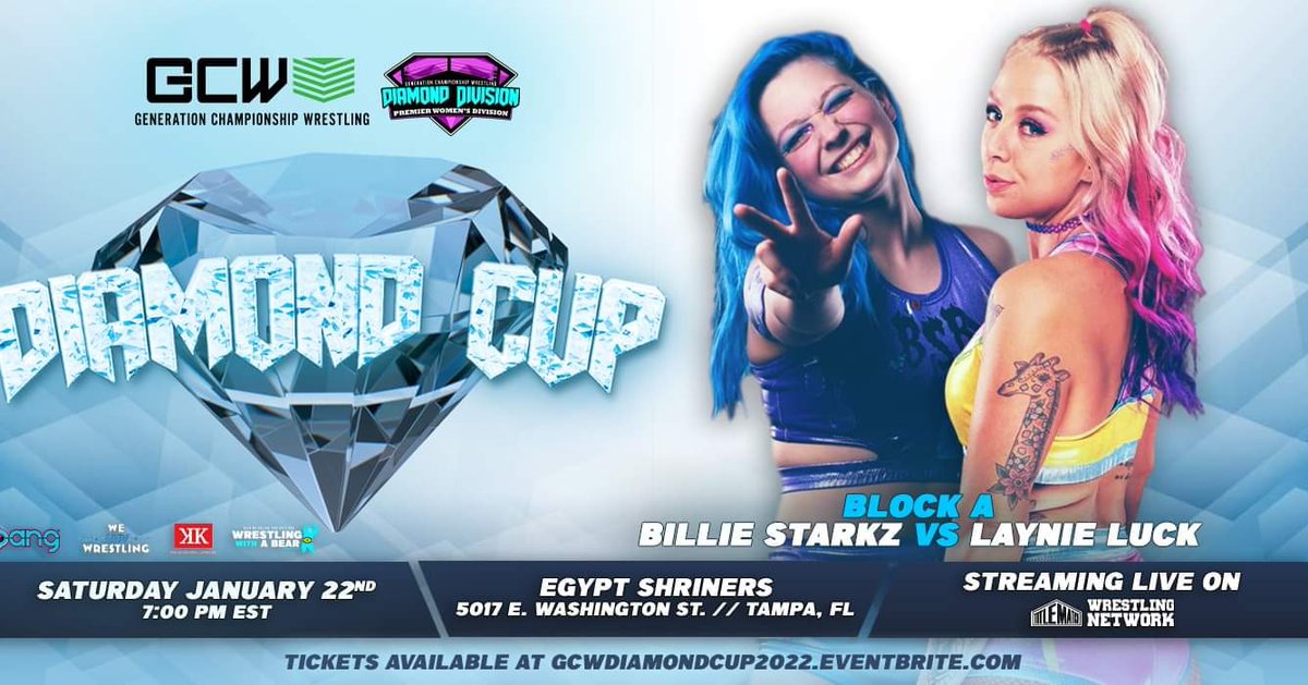 MilfyZoomedInXX's tweet photo. Blocks A & B of the @GCWWrestlingPro #DiamondCup 💎 have been set!
Winner of Each Match moves on to The Semifinals later in the night, winner of that moves on to the Finals even later in the evening.
#womenswrestlingmatters
Tickets:
https://t.co/ZsWdtCJduU
PPV: @TitleMatchWN https://t.co/7NkftbqScu