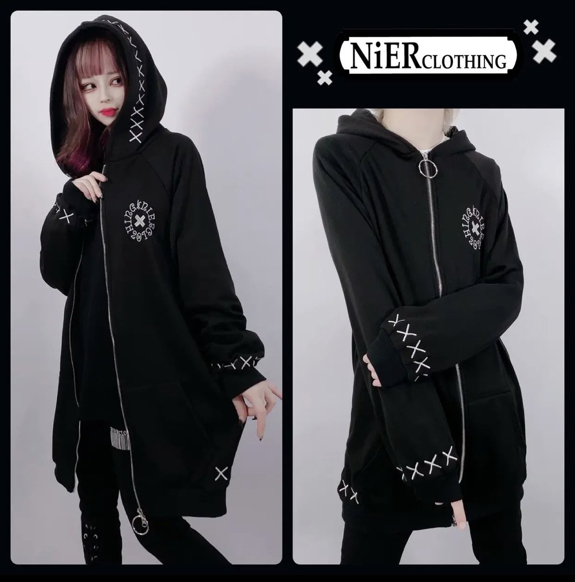 NieR_tokyo's tweet photo. 🎁本日〆切プレゼント企画🎁

【内側防寒仕様】
DESIGN刺繍DOUBLE ZIP PARKA

🎁3名様にプレゼント🎁

ユニセックスアイテムです🐰

◼応募方法
フォロー(@NieR_tokyo) &amp; RT
◼締切〆  本日24時

※鍵垢の方も対象内です。
こちらの商品は〆切後販売予定となります。
是非ご参加ください🙇‍♂️🙇‍♀️ https://t.co/ZZlt3ID7pS