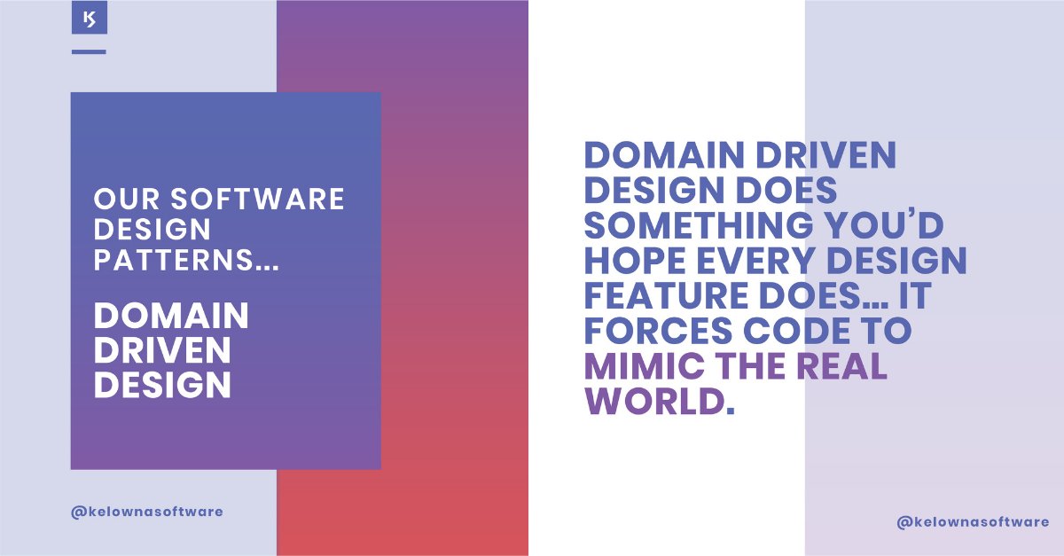 KelownaSoftware's tweet image. Why does our software design stand out above the rest? Because it's designed with the real world in mind. 

#domaindrivendesign #softwaredesignpatterns