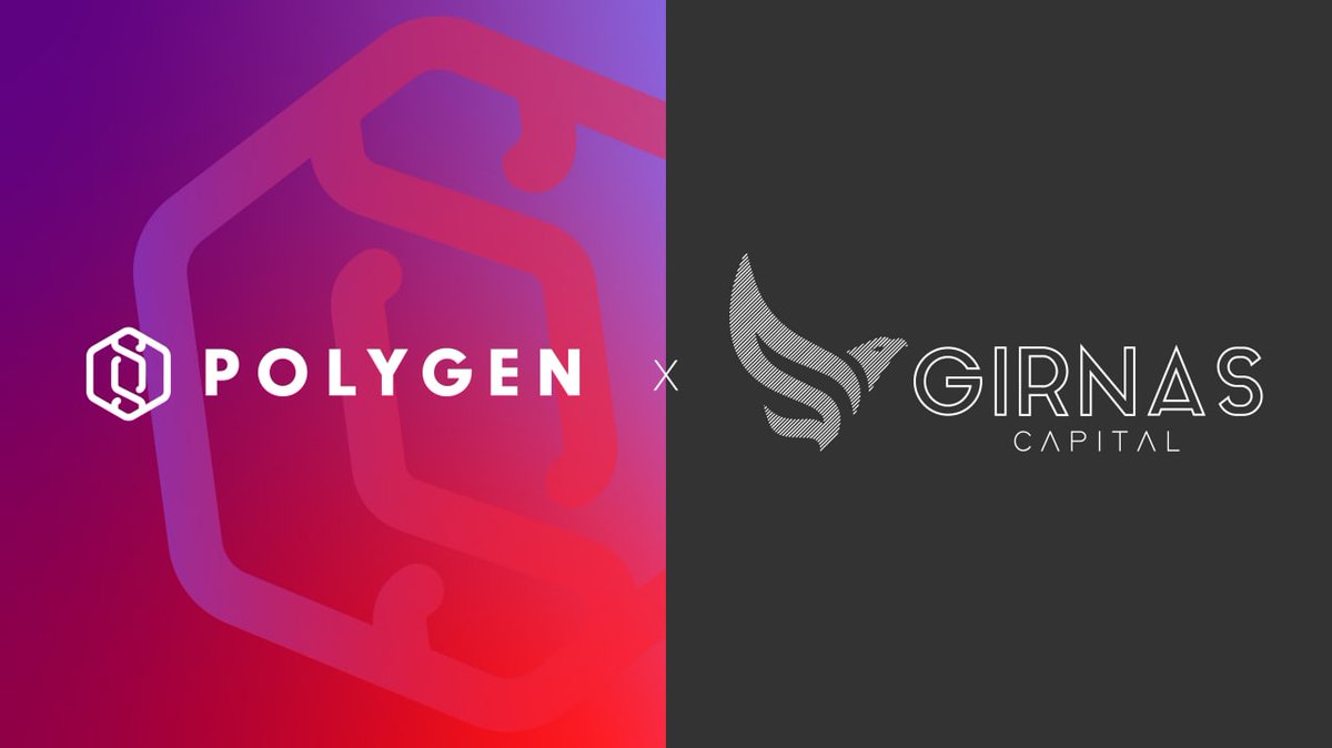 📣 #Polygen #Investor Spotlight

⚡We are excited to welcome <a href="/GirnasCapital/">Girnas Capital</a> to Polygen board as we build a truly permissionless, multichain, decentralized, and open-source launchpad

Read more here 👉 cointelegraph.com/press-releases…

#Launchpad #DeFi #Crypto