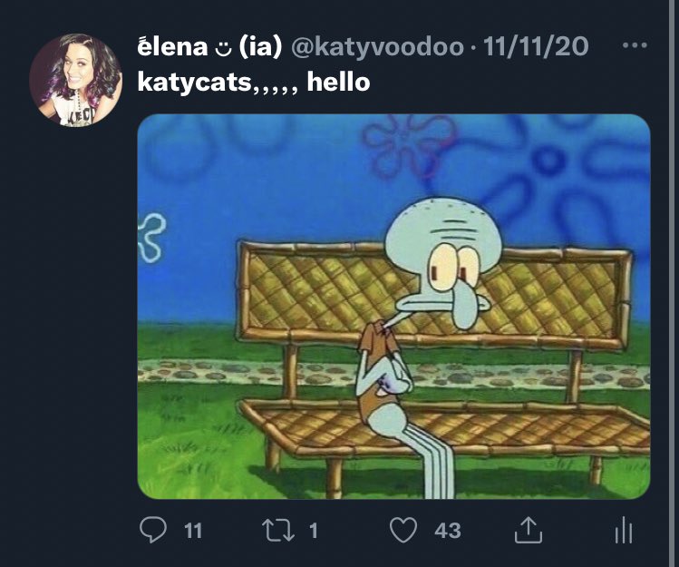 katyvoodoo's tweet photo. no one cares but it’s been a year since i created this acc omg https://t.co/jqoUqCVaiH