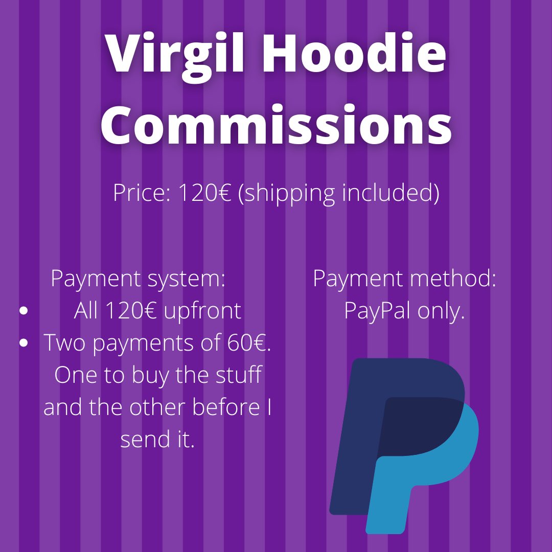 mikeshoran's tweet photo. Virgil Hoodie Commissions 💜🌩 https://t.co/VO8O71p8yu