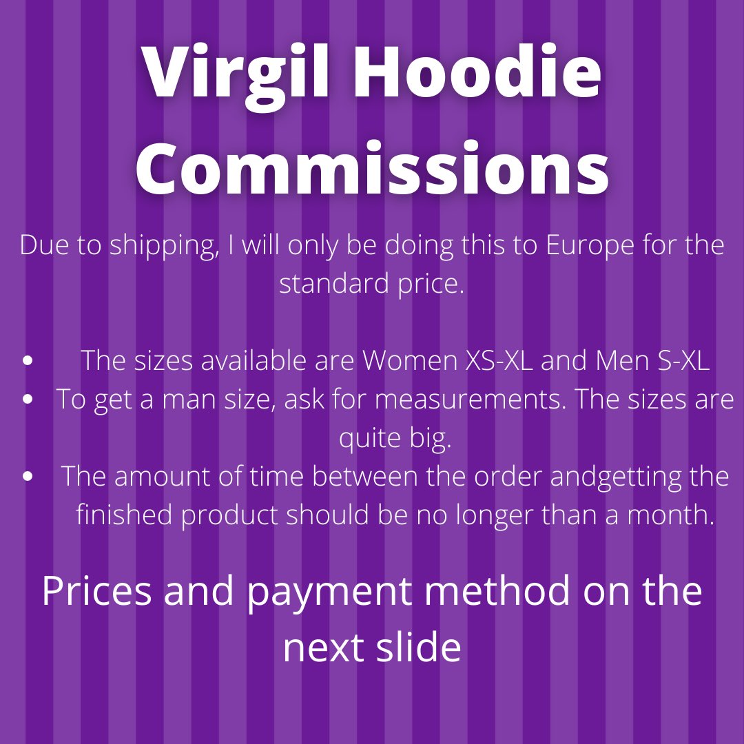 mikeshoran's tweet photo. Virgil Hoodie Commissions 💜🌩 https://t.co/VO8O71p8yu