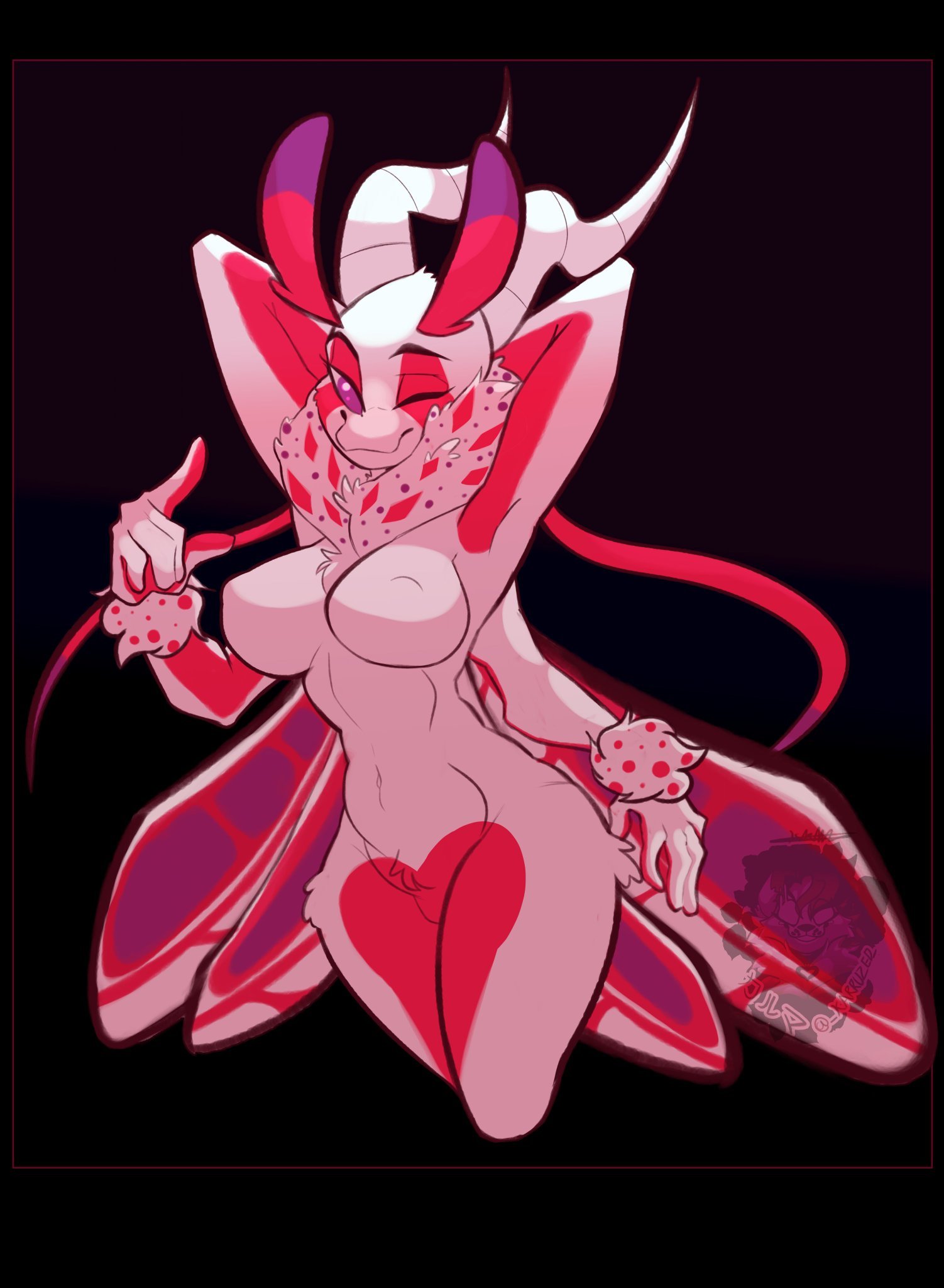 RetroSpecter on X: Content Warning: Suggestive, Slight Nudity(?) Sakuroma  commission I got a couple months ago from @_Karruzed_, thank you so much!  t.coCCYEjCw0YR  X