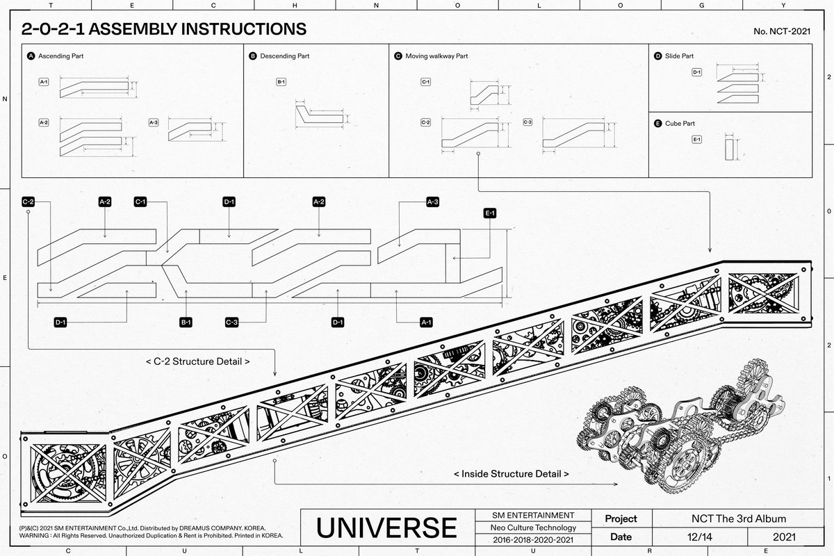 UpdateKBoys's tweet photo. 🚨 Acaba de ser anuncido o NCT 2021 com o 3° álbum ‘Universe’. Pelo teaser é esperado que eles voltem no dia 14 de Dezembro. https://t.co/ovW6Gz7nsw