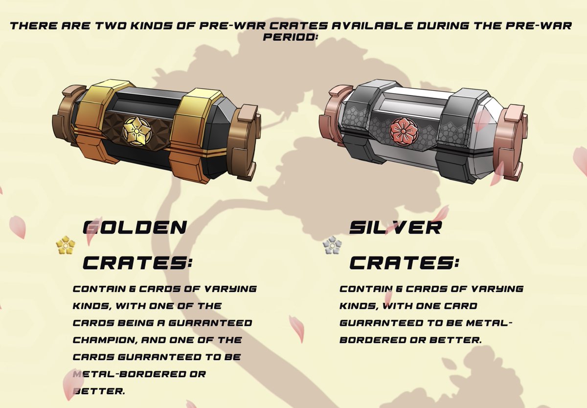 Christmas is coming early with the announcement of the WAR CRATES! Warriors are already in training. Now I'm gonna be on the hunt for ARTIFACTS! Things are getting SPICY! 🔥

WHITEPAPER RELEASE ON THE WEEKEND! 
#NFTGaming #Metaverse #play2earn

@OneShogunCom