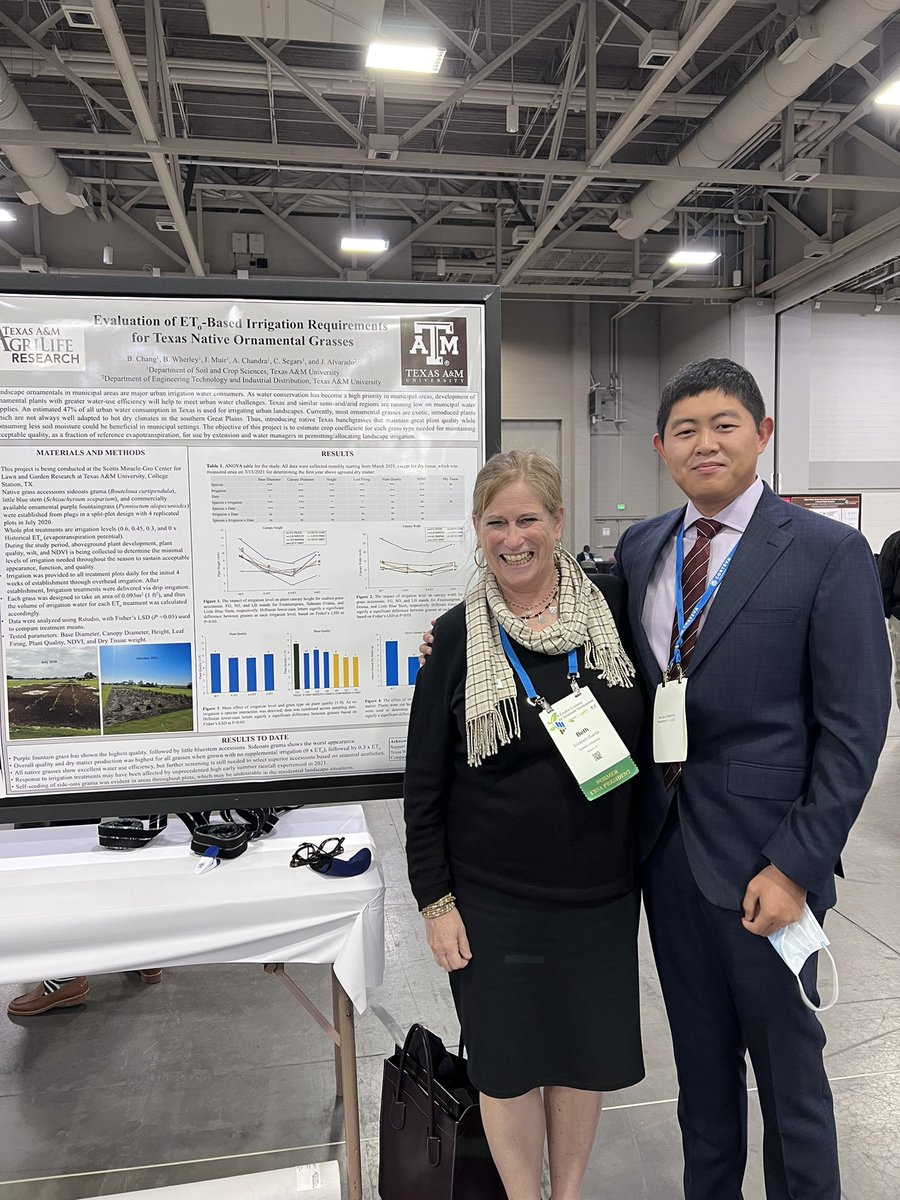 It’s always great to catch up with your mentor <a href="/AUTurfFert/">Beth Guertal</a> , which is one of the best things of attending #ACSmtg.