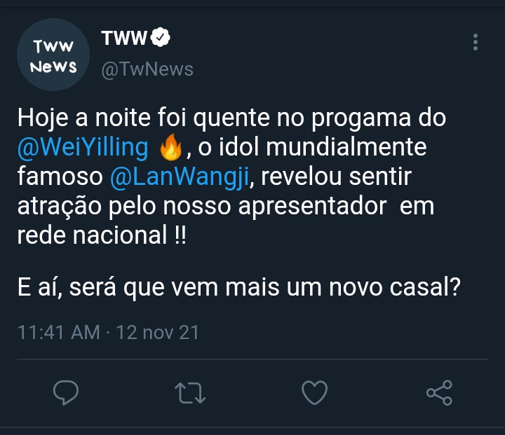TaxistadoChuChu's tweet photo. #WangXian | Au 
Onde Wei Yilling em seu programa pergunta ao famoso idol, Lan Wangji, quem ele pegaria. Mas não esperava que sua resposta fosse ele.
Ou
Onde Wangji toma coragem de declarar seu interesse pelo apresentador em rede nacional!! https://t.co/liEcWDrsZZ