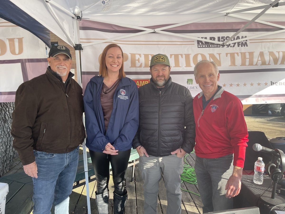 I stopped by <a href="/NewsRadioKLBJ/">News Radio KLBJ</a>’s <a href="/ToddAndDonKLBJ/">Todd And Don</a> show this morning with <a href="/ToddJeffries/">Todd Jeffries</a> and Don Pryor in support of Operation Thank You. Donate online to Honor Flight Austin: honorflightaustin.org