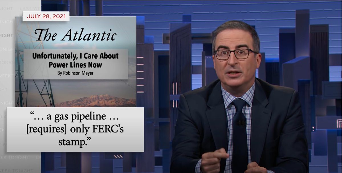 UChiEnergy's tweet photo. Shout out to @yayitsrob, whose @TheAtlantic article (https://t.co/fPgidFBmyz) was featured on @LastWeekTonight. Rob wrote about research from EPIC non-resident scholar @SteveCicala featured in the #EPICRoadmap. https://t.co/5NhnExLv38