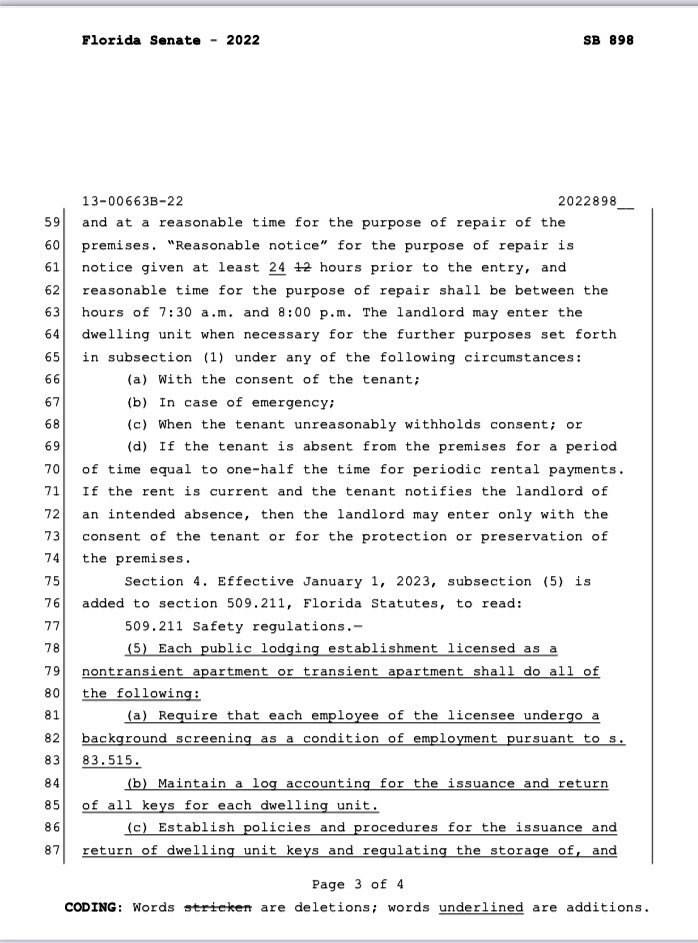 ALorenzoTV's tweet photo. #BREAKING: Senator @LindaStewartFL filed #MiyasLaw. 

The bill aims to improve resident safety in apartment buildings.

#MiyaMarcano’s loved ones have been pushing for this! They say this will be Miya’s legacy. 🦋💙

@WFTV @MakeArdenSafe https://t.co/KJo7mfP5YS