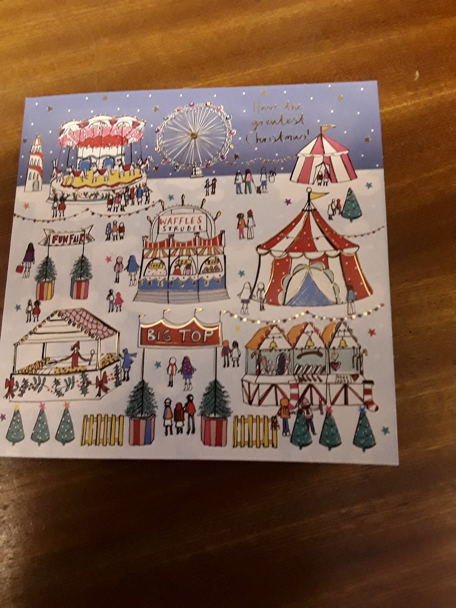 WFlibraries's tweet photo. Well this has made my day! What a lovely message from 2 borrrowers at #StanleyLibrary this morning. First Christmas card as well! #WFlibraries #LoveMyJob #HelpWhenICan https://t.co/6CebRy54Vu