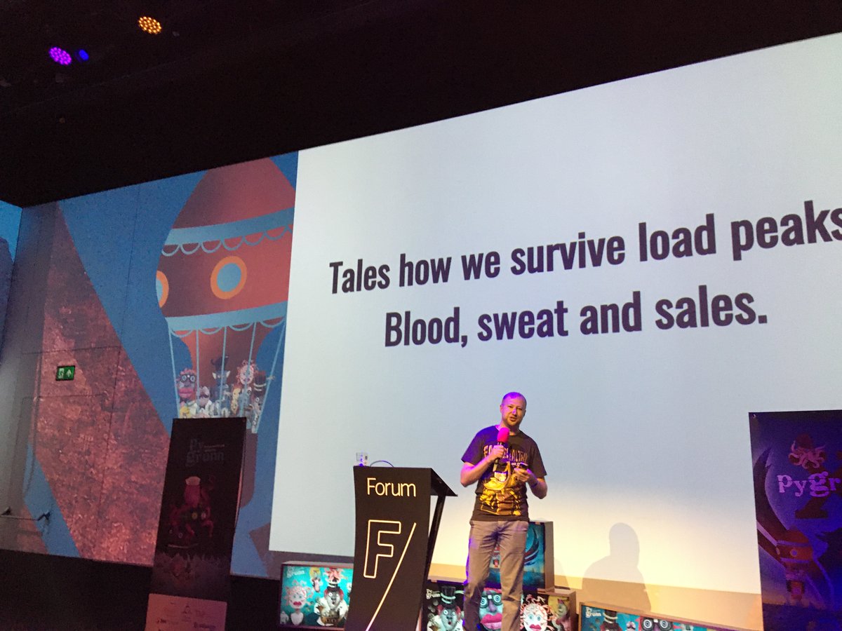 grimborg's tweet photo. Epic Alexander Solovyov on the hardships of growth at #PyGrunnX 👏👏👏 https://t.co/zdcf9EsRgD