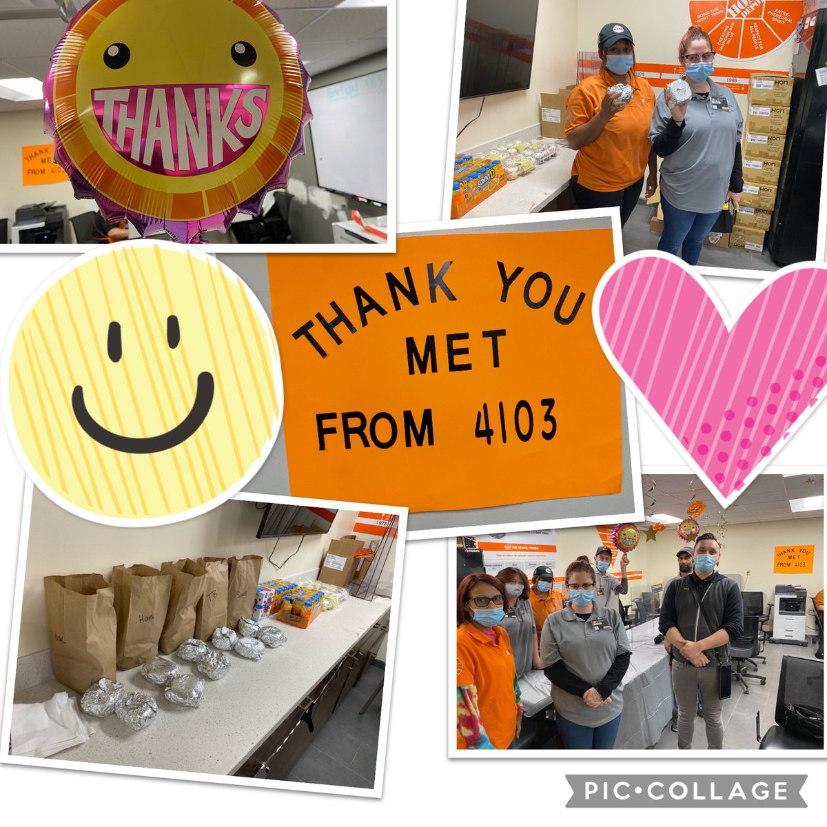 Thank you to the MET team @ 4103