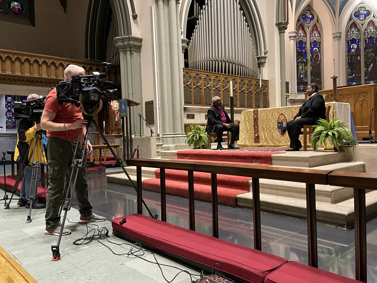 We are happy to be helping out with media this weekend as the Rev. Dr.  Ketlen Solak becomes the new bishop of Pittsburgh.