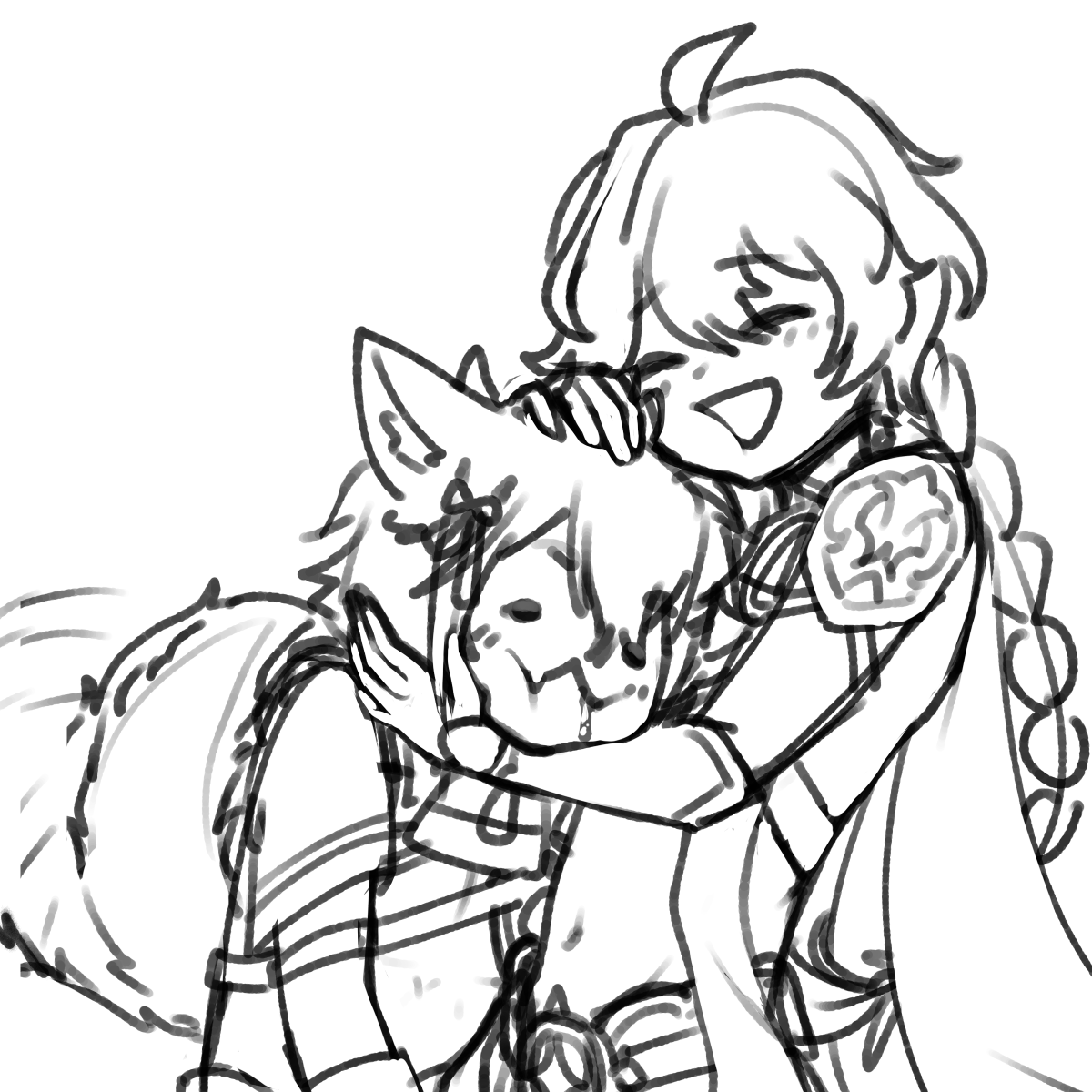 shiyokarai's tweet photo. gorou is such a good boi 😩🤌
#GenshinImapct #gorouaether #原神 https://t.co/NV0C5DYzeQ