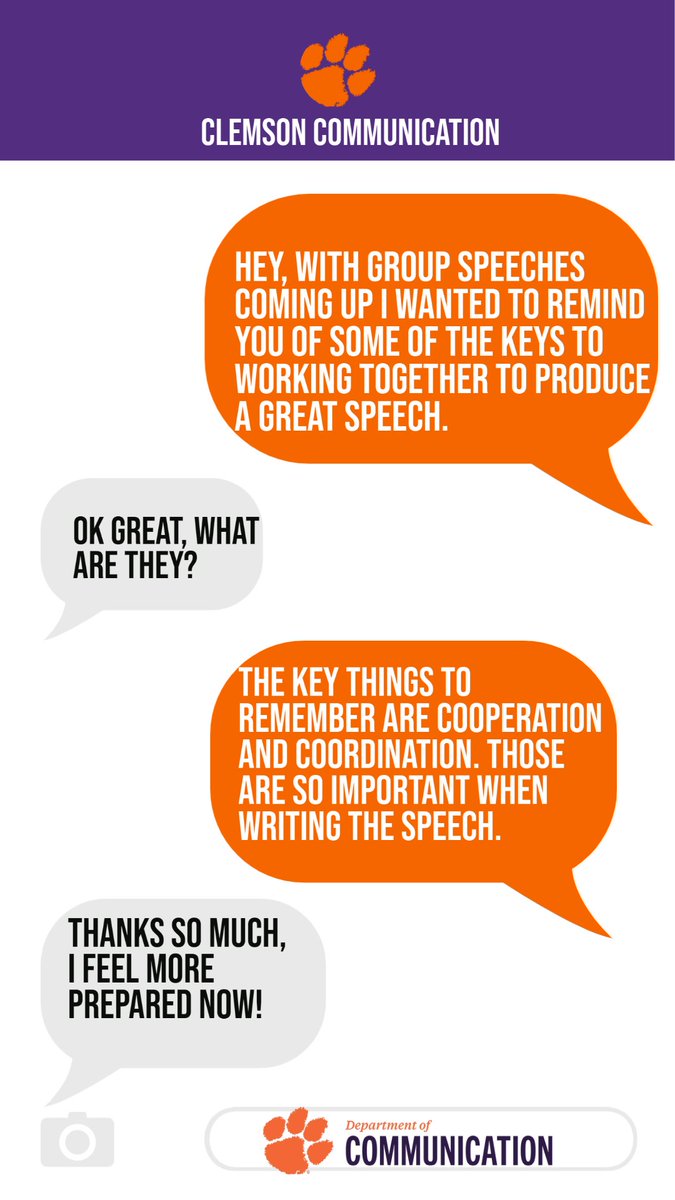 CU_CommCenter's tweet image. Cooperation and coordination, make sure to keep them in mind as you start your group speeches.