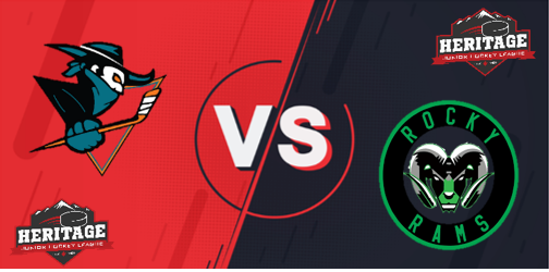 The <a href="/WranglersHockey/">Sylvan Lake Wranglers</a> head up Highway 11 to take on the <a href="/Rocky_Rams/">RAMS HOCKEY</a> who are looking to even the season series with a win on home ice. Friday night at the Rocky Arena sounds like the place to be. Puck drop 8:00PM. #HJHL