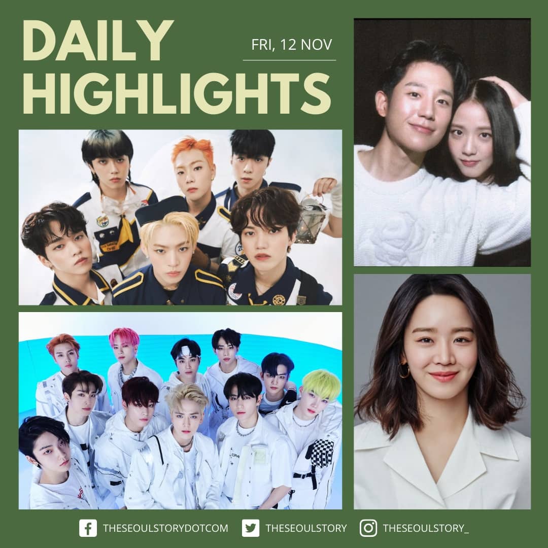 theseoulstory's tweet photo. [#TSSDailyHighlights] Weekend is just around the corner! Time to grab a coffee and relax while reading your K-news daily dose 🌈

🤍 #MAVERICK3rdWin
🤍 Play M &amp; Cre.Ker Merger
🤍 Jung Hae In X BLACKPINK Jisoo

Click link for more details 👉 https://t.co/FWIjpE2PDM https://t.co/Y8KYavXB39