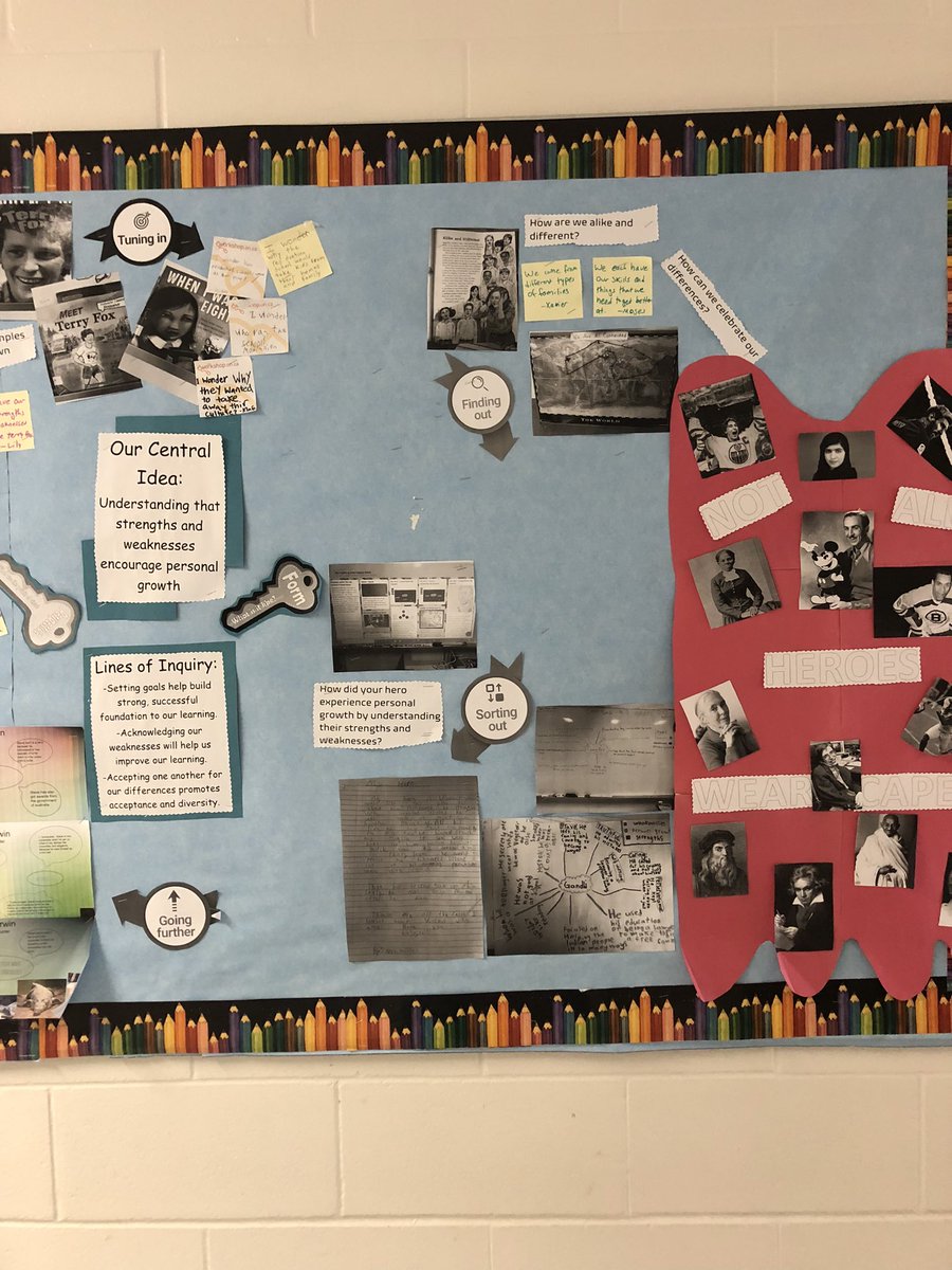 Grade4STJ's tweet photo. Happy that our first inquiry board is complete! Now on to the next! #inquiryboard #IB https://t.co/rsEg3vzNaK