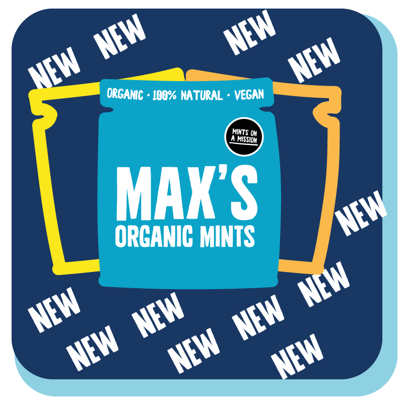 Max's Organic Mints introduces Max's Organic Mints - Pocket Pack on stand F109 for BEST NEW #SNACK PRODUCT ow.ly/ZHW130rZvaX