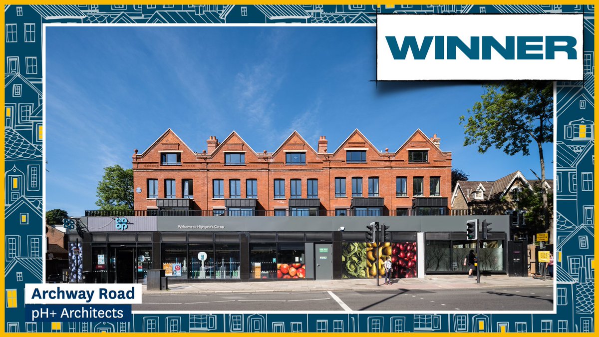 Walking away with the Award in this year’s Development of the Year (20 to 100 Units) category is...<a href="/phplusarch/">pH+ architects</a> for Archway Road #BHA21