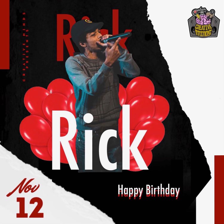On behalf of the whole Creative Minds executive board, we’d like to extend a happy birthday to our student liason Rick! We’re wishing you more life and more prosperity!! Thank you for all you do for this organization!