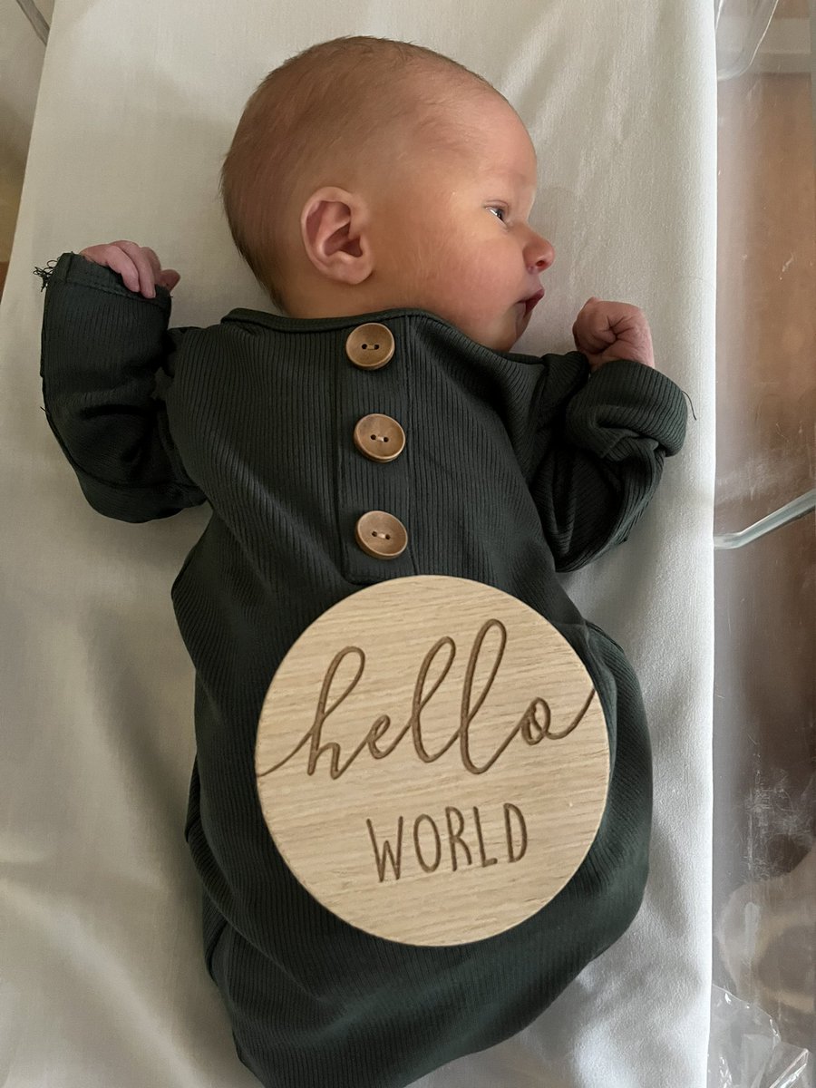 KendraLang4d's tweet photo. Harrison Gardner Langford joined the family at 9:13pm on 11/4! One whole week loving on this little guy💙 https://t.co/0rm1jWwM5L