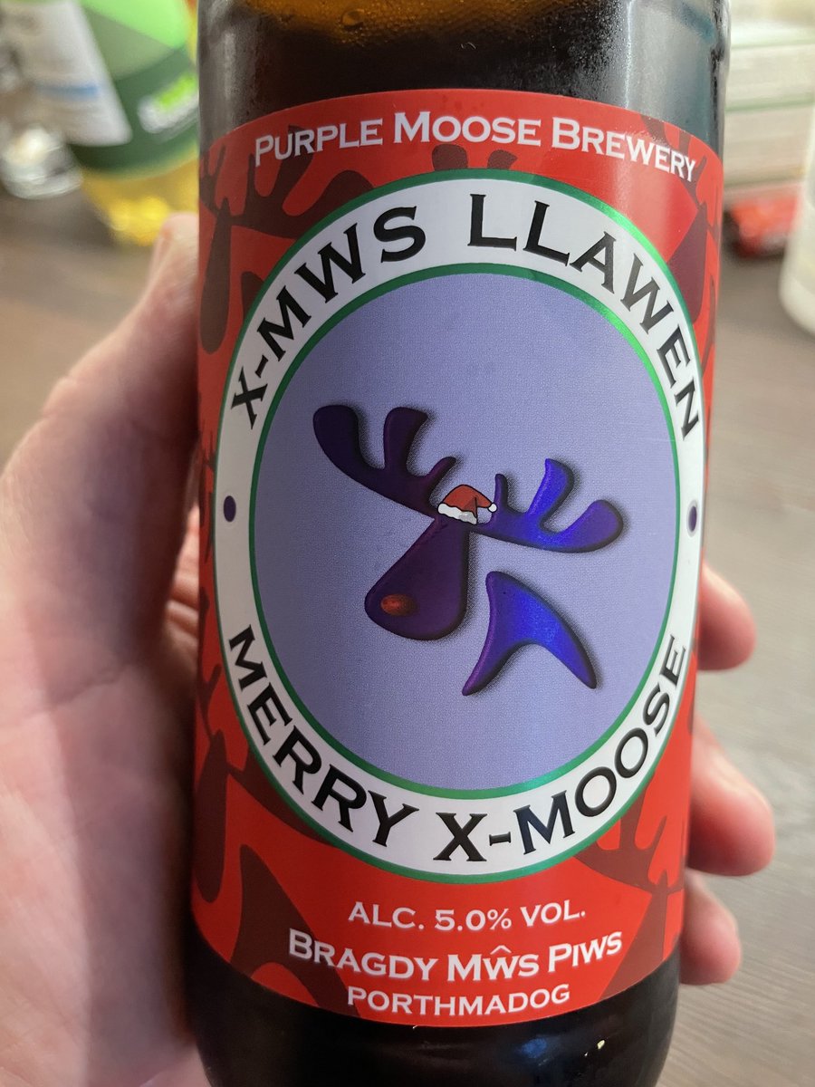 Darrellmitch73's tweet photo. A festive belter from ⁦@PurpleMooseBrew⁩ 🍻 https://t.co/BrlnmBzXax