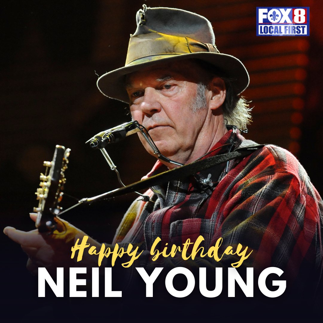 Rock-n-roll legend Neil Young turns 76 today!
Happy birthday, Neil! Keep on rockin\ the free world. 