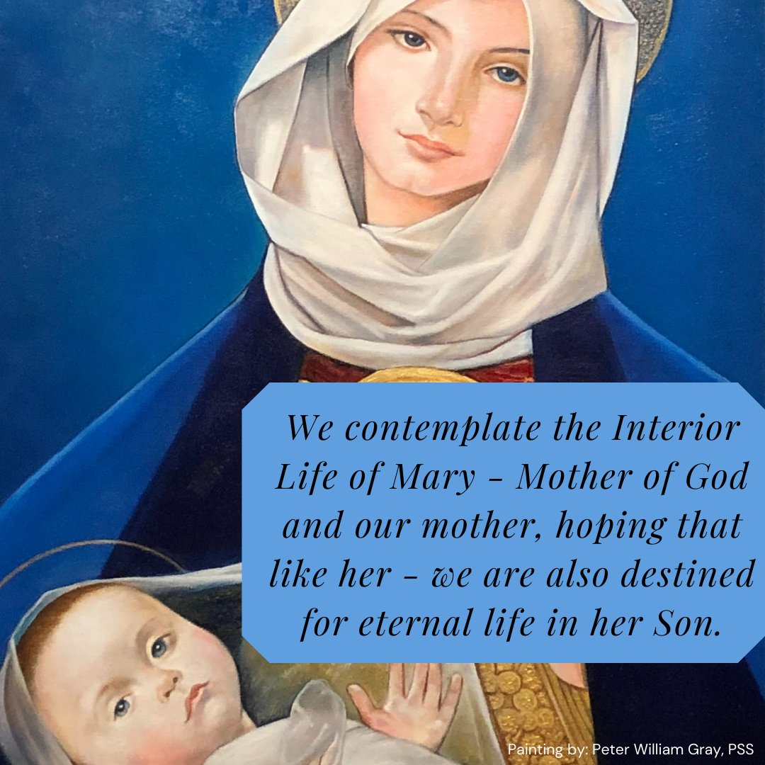 FatherAndrewSza's tweet photo. The Interior Life of Mary, hope for eternal life https://t.co/8aTsLOBSyZ