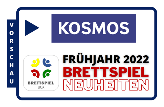 Die Frühjahrsneuheiten. Los geht es mit <a href="/KOSMOS_Verlag/">KOSMOS Verlag</a> 

brettspielbox.de/spielwarenmess…
