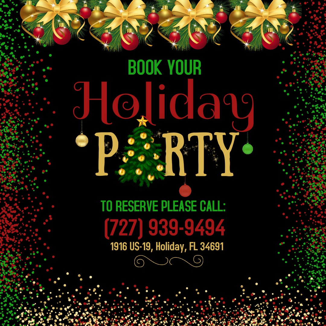 Stockyardlive's tweet image. ⛄🎉🥂It's that time of year! Book your Holiday Party here at The Stockyard. Let us do the work, so you don't have to. Call us at 727-939-9494 or email us at info@stockyardlive.com  to reserve today!