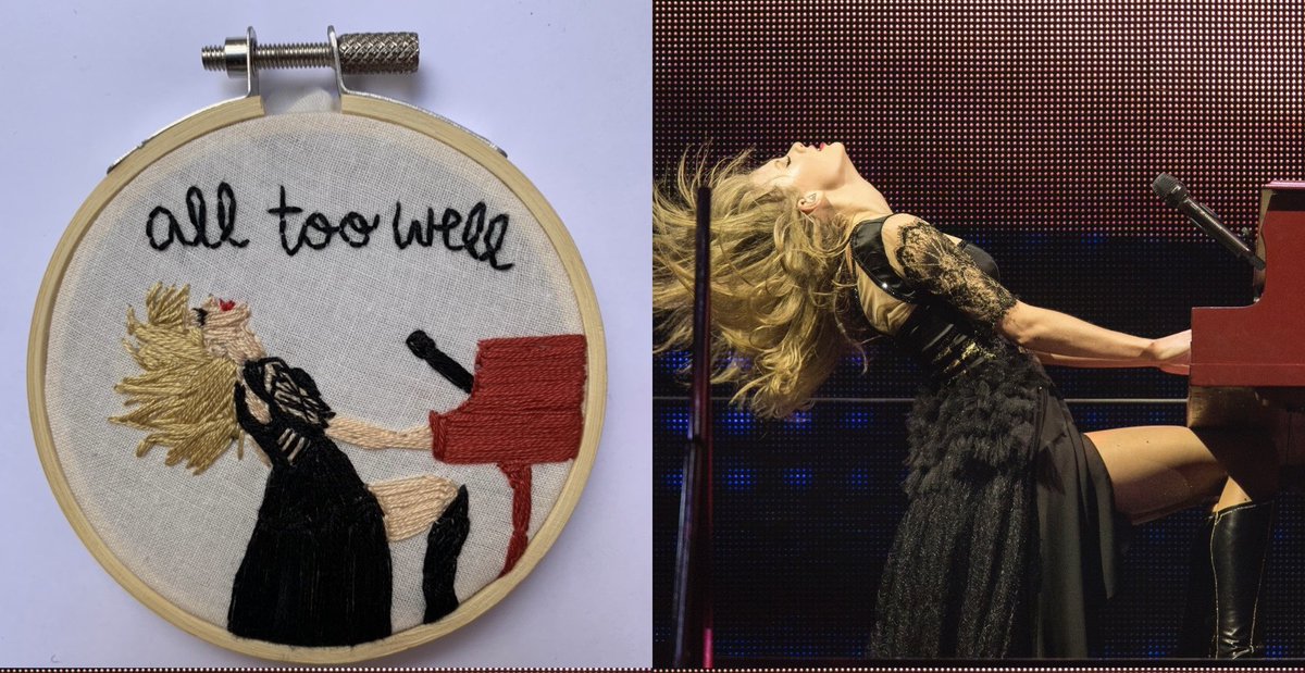 I can’t play the piano so I stitched this instead imagining I was doing all the hair flicks to the 10 minute <a href="/taylorswift13/">Taylor Swift</a> version of #Alltoowell Check “FeenerandThread”on Instagram! <a href="/taylornation13/">Taylor Nation</a> #RedTaylorsVersion #TaylorSwift #AllTooWellTheShortFilm #Swifties