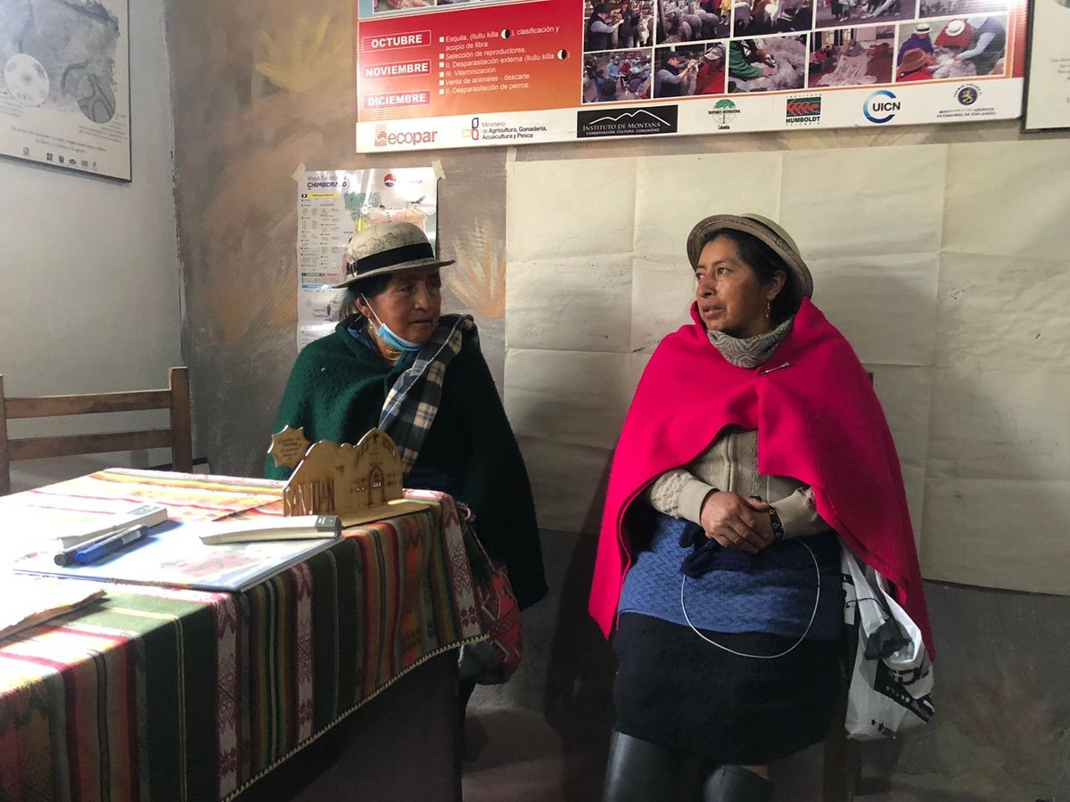 _RobertHofstede's tweet photo. Ayer recibí una charla extraordinaria de dos expertas en manejo de #páramo en Chimborazo. Aprendí mucho de historia, negocio justo y equidad de género en #Chimborazo. https://t.co/P5vXmu9nqe