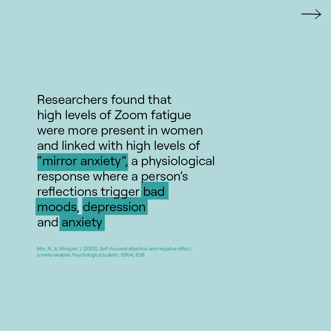 _theparadym_'s tweet photo. Too much Zoom??? 🥴 we know the feeling

Swipe for the research on Zoom fatigue ➡️ https://t.co/U7tRNGvlDr