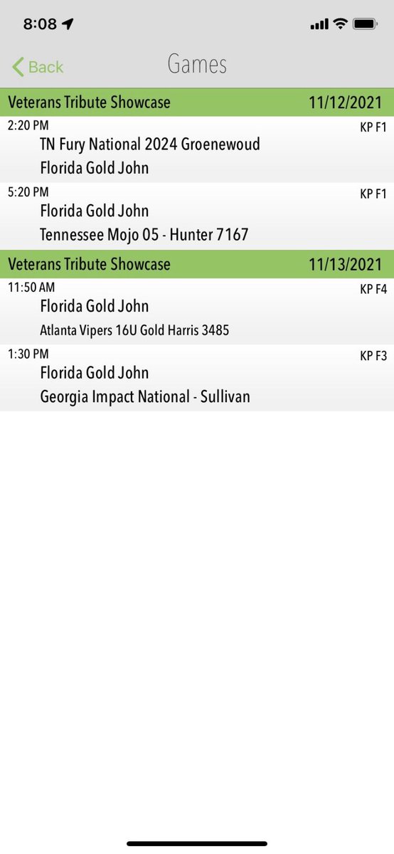 CannonKaili's tweet photo. Schedule update for Florida Gold John!! 
Kennworth Park https://t.co/6DDrwL6k8G