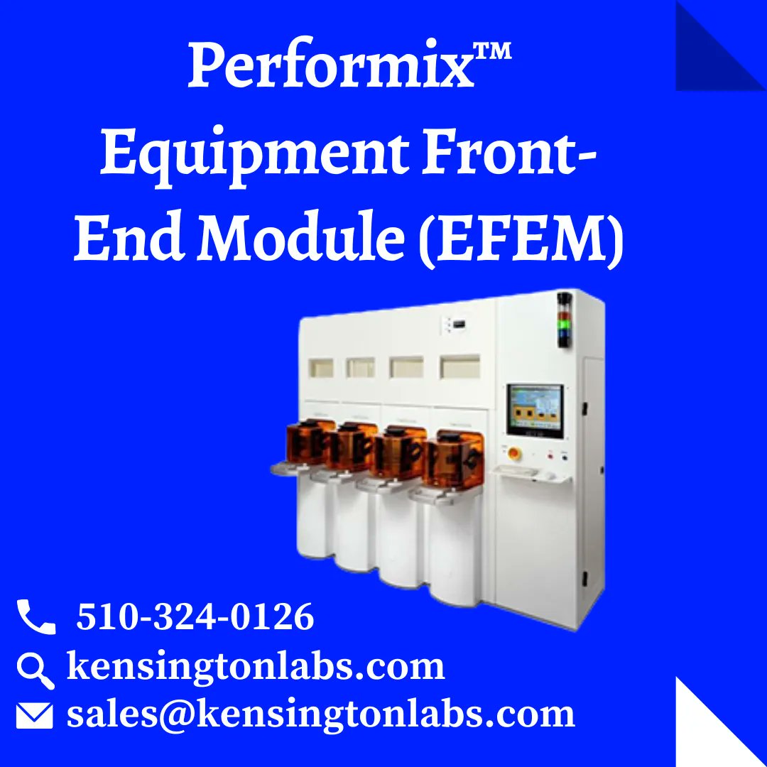 Kensington_Labs's tweet photo. Are you searching for the best #Performix™ #EquipmentFrontEndModule (EFEM) #manufacturingcompany? If yes, then reach the #KensingtonLabs via dialing our helpline number today!   510.324.0126

Visit:- https://t.co/C1dV79Shpe https://t.co/JVFIyC4vlD
