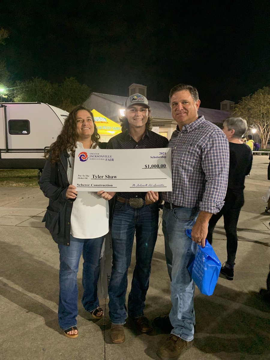 ClayCTE's tweet photo. Congratulations to current and former @oneclayschools Students for earning 7 of the 11 @jaxfair scholarships 
@MHS_HorsePower - Bryce Adams, Emily Stewart, Morgan Young 
@KHHSIndians - Tyler Shaw, Blake Kendrick 
@OakleafHigh - Alydia Herring
@RHS_PantherRoar - Alexandria Crotts https://t.co/vWG6tRhcdD