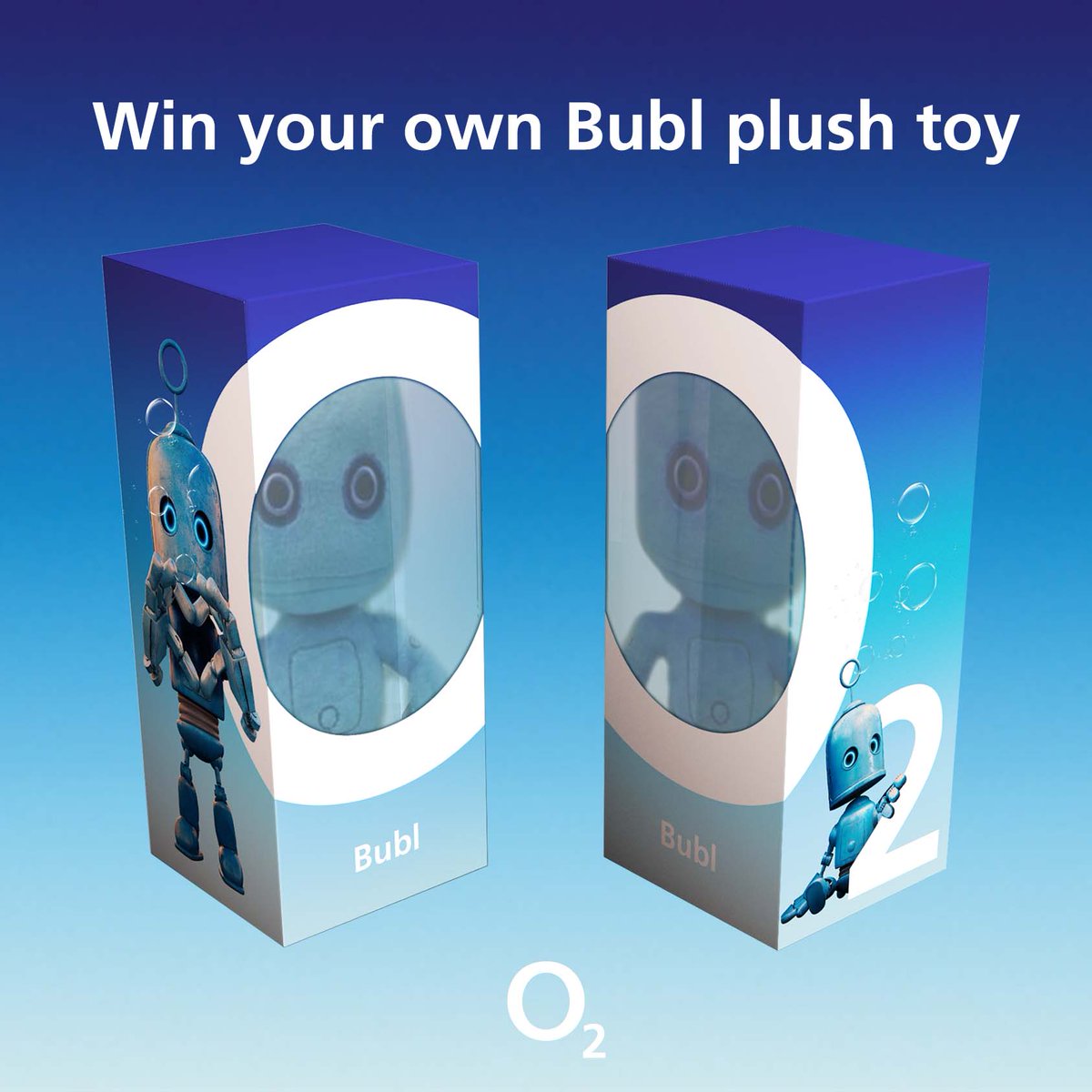 O2's tweet photo. Happy #WorldKindessDay 💙
To celebrate, we’re giving you the chance to win one of the first ever Bubl plush toys for you and a friend 🤖
To win, tag a friend who you think should win one too and include #O2BetterConnected 🎁 https://t.co/b4NLcGJzHx
