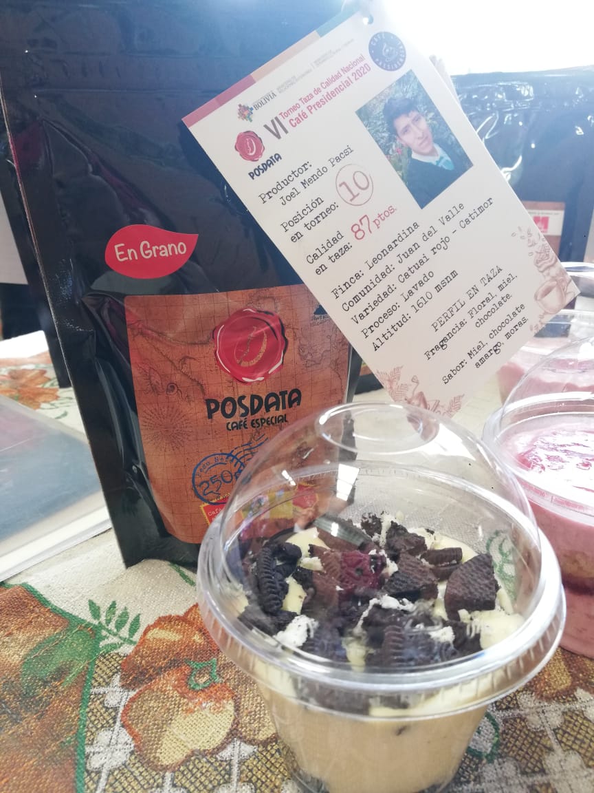 PosdataCafeBO's tweet photo. ¡Estamos en #Oruro! 🥳 
Aprovecha el fin de semana y ven a la #Expoteco para disfrutar de tu #cafepresidencial a precio de feria ☕😋
Visítanos y descubre nuestras #promociones 🤎
#SaborQuePermanece https://t.co/a5W1P5ik6B