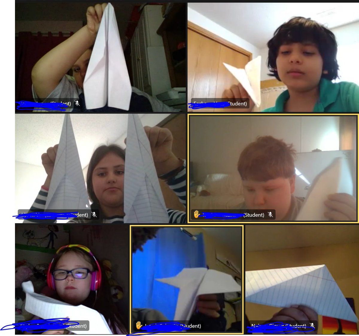 osumner259's tweet image. Impromptu paper airplane experiment! We are learning about independent vs. dependent variables in science with @SummitSpark so why not! Excited to see their findings&amp;amp;explanations posted to @Seesaw when they finish! @EIChargers #WPSFutureReady #ChargerUpWPS #WPSIgniteLearning