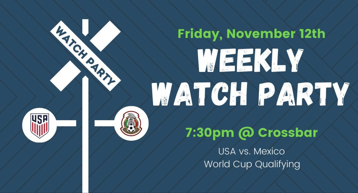 crossbardallas's tweet photo. See everyone tonight. Pickup soccer from 8-midnight as well. https://t.co/rGsbeKphD3