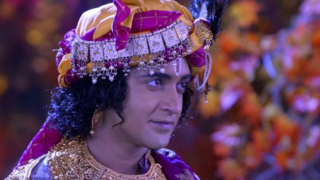 Raadhakrishn's tweet photo. #RadhaKrishn Episode 810
Season 4 Epi 278

Radha &amp; other Gopikas ready for Raas.
Kaptasur confronts Krishna and threatens to kill him. After a war of words, Krishna vows to finish himself if Radha chooses Kaptasur over him. https://t.co/WC9Y4RTQJf
