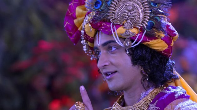 Raadhakrishn's tweet photo. #RadhaKrishn Episode 810
Season 4 Epi 278

Radha &amp; other Gopikas ready for Raas.
Kaptasur confronts Krishna and threatens to kill him. After a war of words, Krishna vows to finish himself if Radha chooses Kaptasur over him. https://t.co/WC9Y4RTQJf