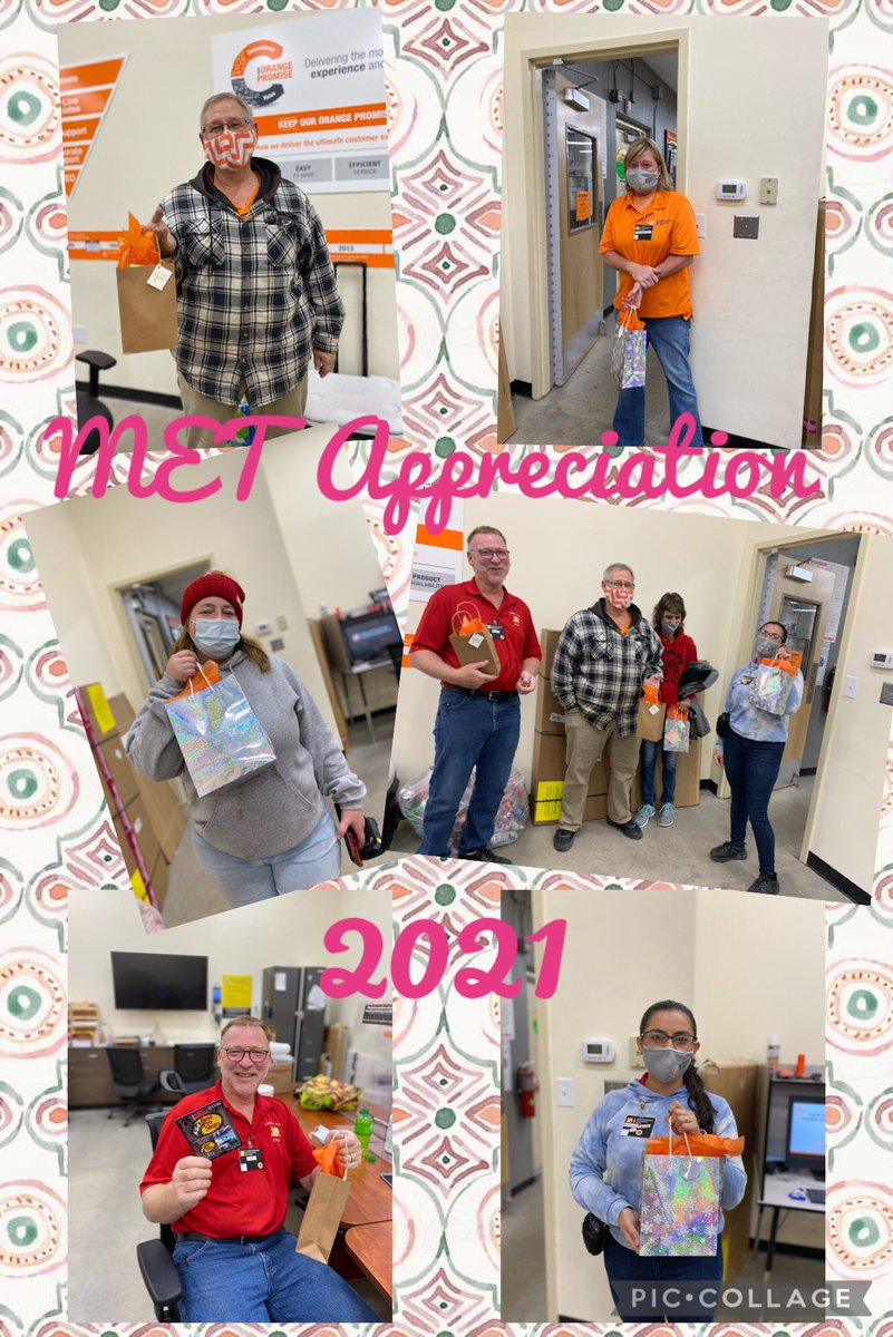 HomeDepotCadill's tweet photo. Gift bags for our amazing MET team in appreciation for all they do in the store. They are the best in the business! Thank you for all you do. #METappreciationWeek21 #ourMETrocks https://t.co/G8HiHQIBai